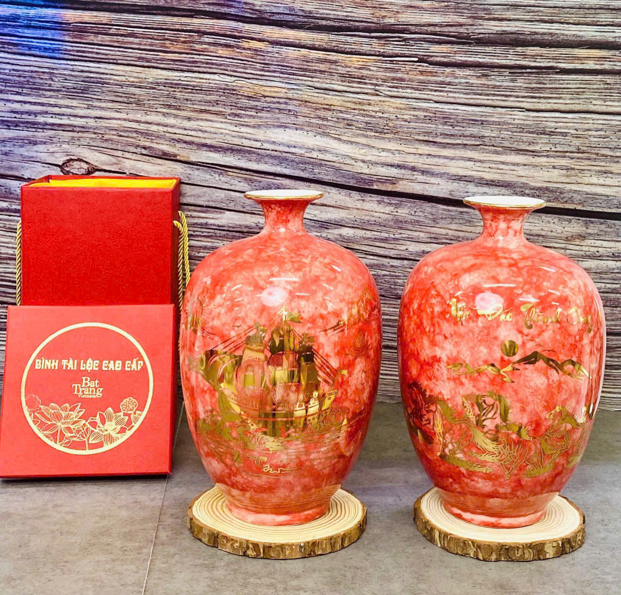 Bình Tài Lộc Mã Đáo Thành Công - Quà Tặng Cao Cấp Gốm Sứ Fulo - Image 4