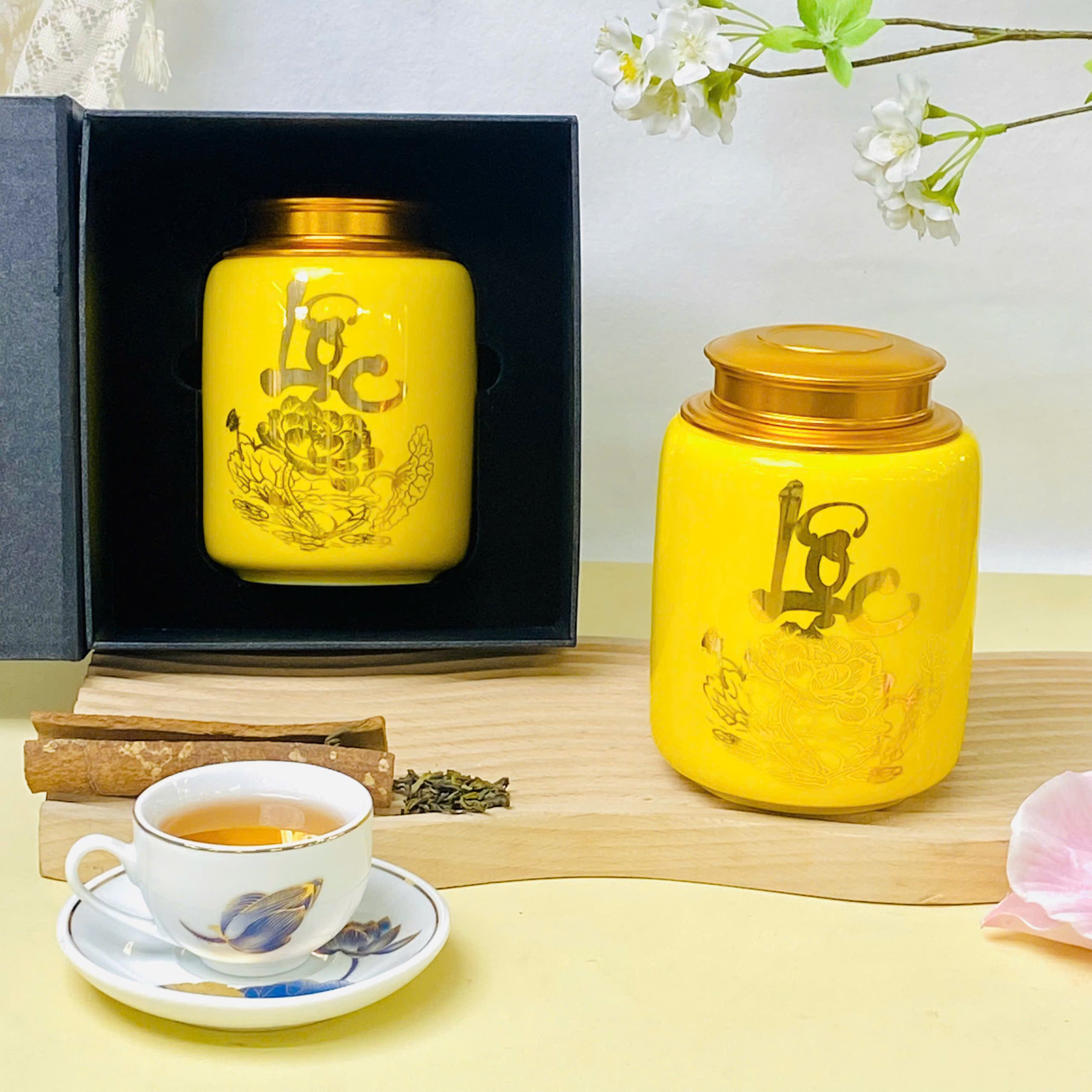 Hũ Trà Quà Tặng Mã Đáo Thành Công Nắp Đồng – Sang Trọng & Ý Nghĩa - Image 4