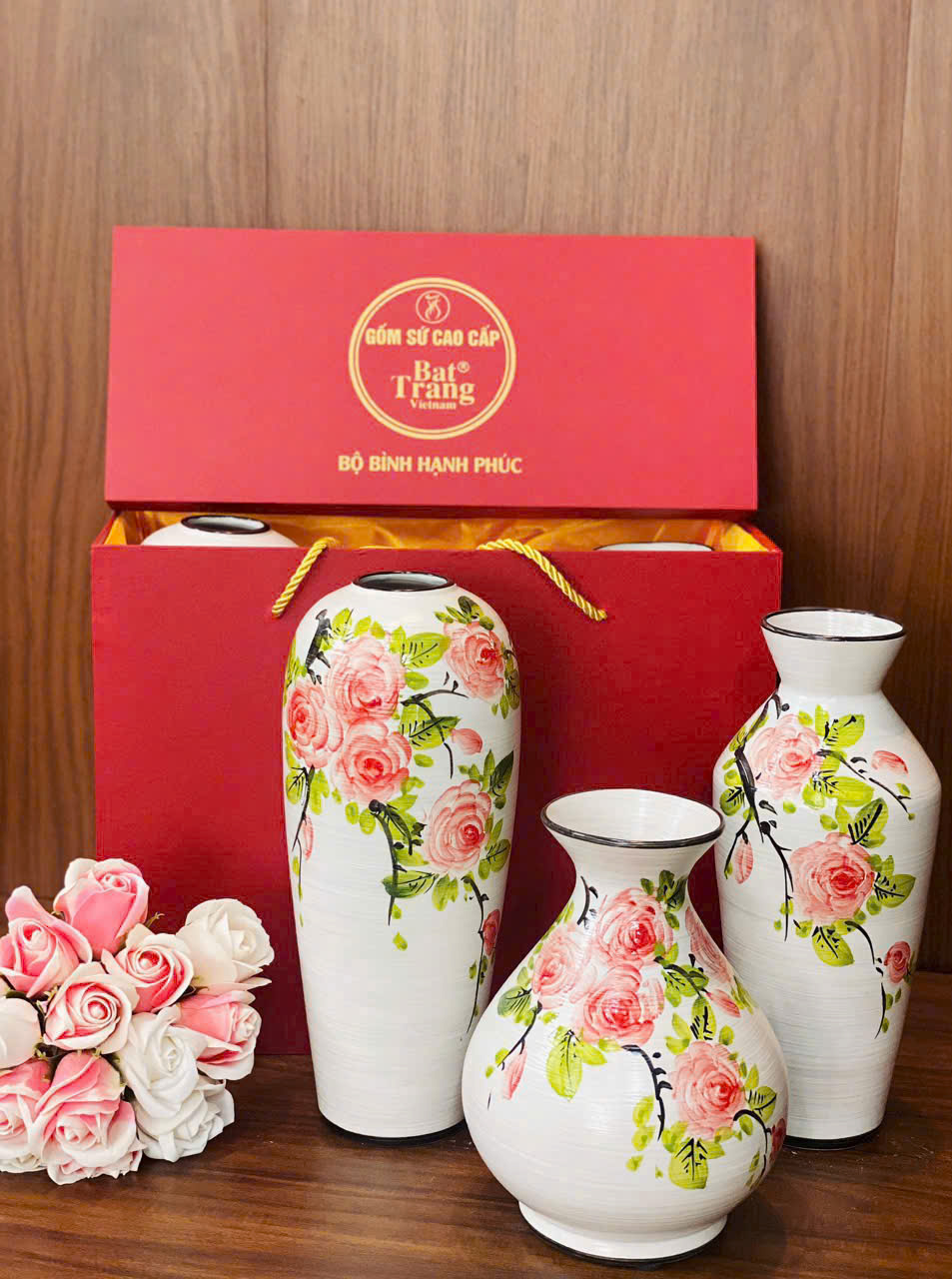 Bình Hoa Qùa Tặng Kỷ Niệm Thành Lập Cơ Quan- Gốm Sứ Fulo