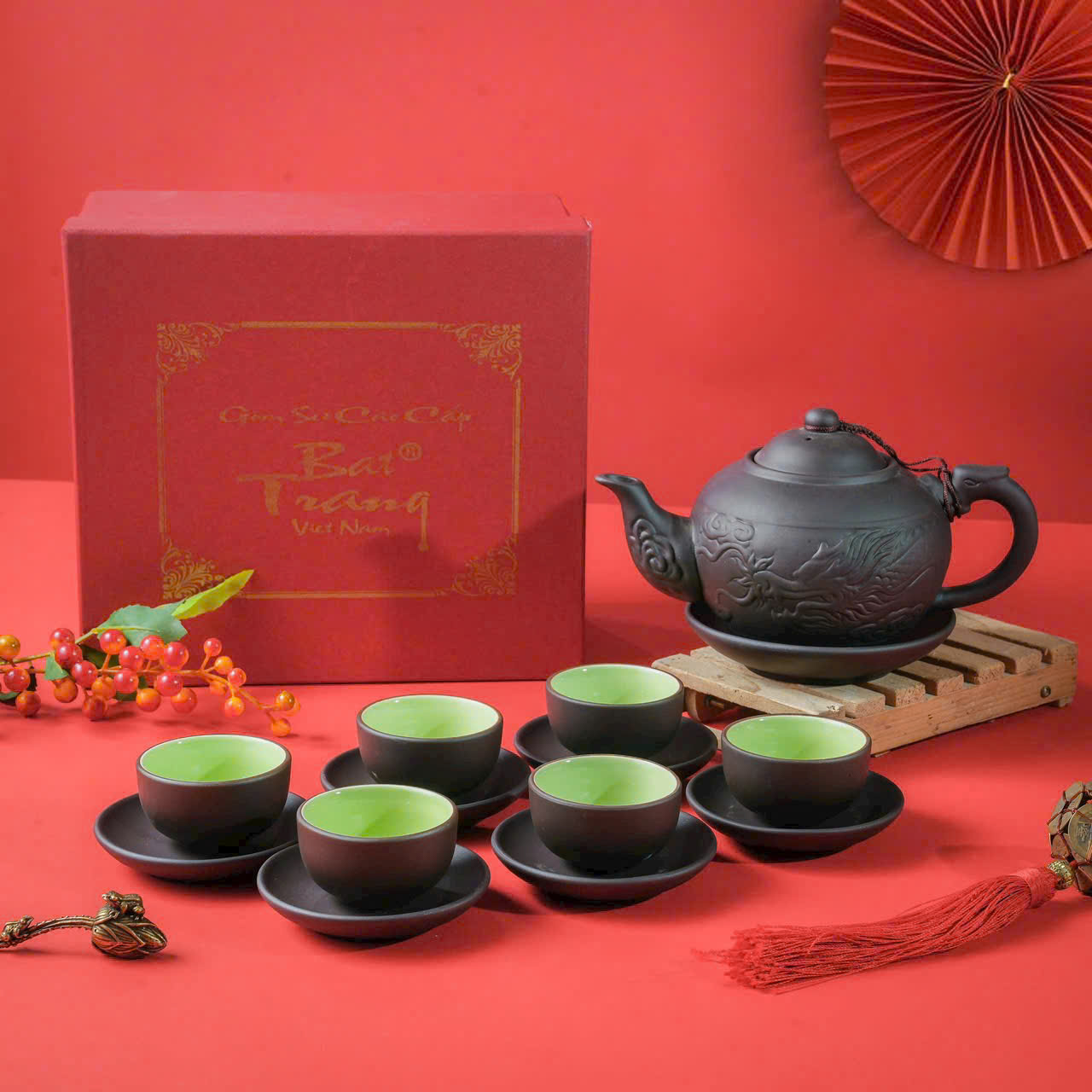 Gốm Sứ Fulo- Chuyên cung cấp Bộ ấm trà quà tặng đại hội