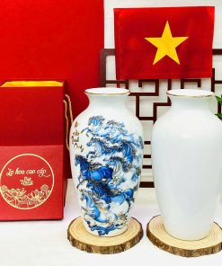 Bình hoa quà tăng đại hội, hội nghị, kỷ niệm-quà tặng gốm sứ Fulo