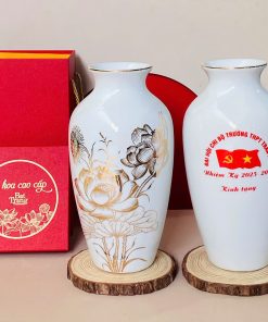 Bình hoa quà tăng đại hội, hội nghị, kỷ niệm-quà tặng gốm sứ Fulo